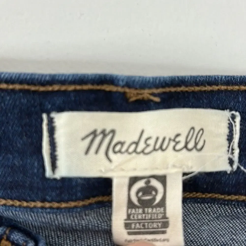 Madewell Jeans Womens 25 Blue 10 Inch High Rise Skinny‎ Stretch Casual Modern